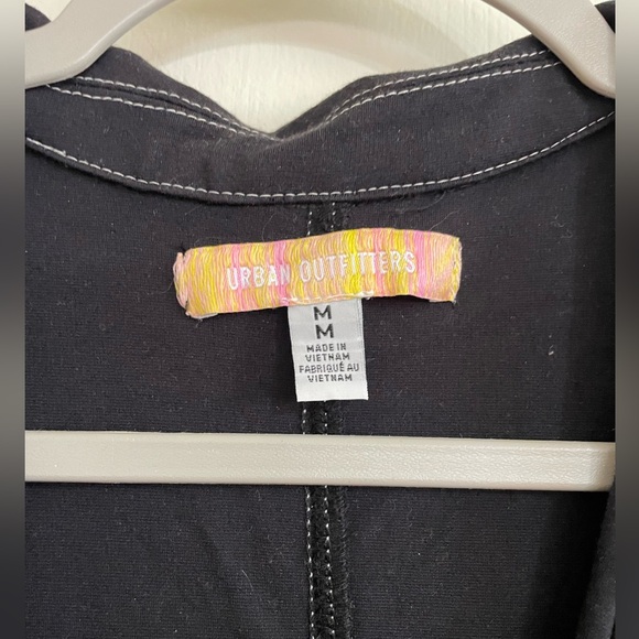 Urban Outfitters Amal Zip-Front Mini Dress sz M - Picture 6 of 6
